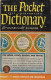 THE POCKET DICTIONARY AND VOCABULARY BUILDER - SELF-PRONOUNCING - 1945. - Other & Unclassified