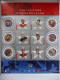 Canada  2001 N° Y&T 1857 à 1962, Mi: B55 " Folder  Souvenir Etoiles De NHL "    6 V  MNH - Blocks & Kleinbögen