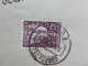 Portugal,  Carta De Evora Para Santarem, 1925 Selo Perfurado, Banco Ultramarino - Lettres & Documents