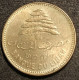 LIBAN - LEBANON - 5 PIASTRES 1970 - KM 25.1 - Libano