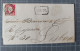 Portugal, 1859, Lettre Evora Pour Lisboa, Timbre D. Pedro V,  Marcophilie 166 Et Evora - Cartas & Documentos