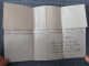 Portugal, 1859, Lettre Evora Pour Lisboa, Timbre D. Pedro V,  Marcophilie 166 Et Evora - Cartas & Documentos