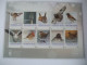 Nice Set Of 4 Sheets Birds On Stamp In Special Map. MNH Netherlands - Collections, Lots & Series