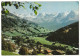 74. CPM. Haute Savoie. Le Grand-Bornand. Vue Générale De La Station, Au Fond, La Chaîne Des Aravis Et La Pointe Percée - Le Grand Bornand