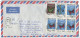 Registered Cover Sierra Leone 1988 Port Loko Butterfly - Sierra Leone (1961-...)