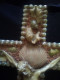 Crucifix Christ Handmade Mother-of-pearl Shells, Bone Figure - Arte Religioso