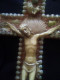 Delcampe - Crucifix Christ Handmade Mother-of-pearl Shells, Bone Figure - Arte Religiosa