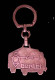 Porte Clefs, Clés, Métal, Automobile, Camion Berliet, 2 Scans, Frais Fr 2.45 E - Key-rings
