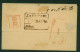 British India 1854 QV 1/2a Half Anna Litho / Lithograph Stamp Franking On Cover Jaulna To Secunderabad As Per Scan - 1854 East India Company Administration