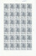 TIMBRE  ZEGEL STAMP  BELGIQUE LOT 10 PLANCHES COMPLETES DE 30 EX.  XX - 1961-1970