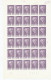 Delcampe - TIMBRE  ZEGEL STAMP  BELGIQUE LOT 10 PLANCHES COMPLETES DE 30 EX.  XX - 1961-1970