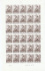 Delcampe - TIMBRE  ZEGEL STAMP  BELGIQUE LOT 10 PLANCHES COMPLETES DE 30 EX.  XX - 1961-1970