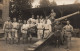 Militaria - Carte Photo - Soldats Militaires Devant Canon Arme Armement Militaire - 1927 - Matériel