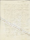 JUDAICA 1838 NEGOCE COMMERCE FINANCE RARE LETTRE FAMILIALE Entre  Raba Fils Ainé  Paris & Elisee Raba Bordeaux V.HIST. - 1800 – 1899