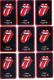 Lot De 23 Images "Rolling Stones" - Carrefour Market - Objetos Derivados