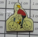 715A  Pin's Pins / Beau Et Rare / THEME : SPORTS / CYCLISME VELO ASPTT ROUEN - Cyclisme