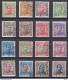 IS015 – ISLANDE – ICELAND – 1920 – KING CHRISTIAN X FULL SET – Y&T # 82/97 USED 115 € - Oblitérés