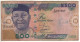 NIGERIA   500 Naira P30a   Date 2002  Dr. Nnamdi Azikiwe + Oil-rig At Back - Nigeria