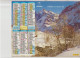 Almanach Du Facteur 1992, Vallée De Chamonix (74) Chalet / Idem Sous La Neige, OBERTHUR - Groot Formaat: 1991-00