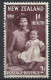 New Zealand 1950. Scott #B37 (U) Princess Elizabeth And Prince Charles - Service