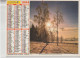 Almanach Du Facteur 1994, Campagne En Paysage Hivernal / Campagne En Paysage Hivernal, Photos PIX, EYRELLE - Grossformat : 1991-00