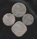 BURMA/MYANMAR COIN 1950 ISSUED 4 COINS COMPLETE SET, AUNC - Myanmar (Birmanie 1948-...)