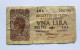 ITALY - 1 LIRA - P 29  (1944) - CIRC - BANKNOTES - PAPER MONEY - CARTAMONETA - - Italië – 1 Lira