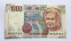 ITALY -  1.000 LIRE - P 114a  (1990) - CIRC - BANKNOTES - PAPER MONEY - CARTAMONETA - - 1000 Lire
