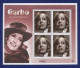 SUEDE BF30 Y&T Neuf ** (4x N°2475) Greta Garbo Numéroté 30881. SWEDEN MINIATURE SHEET Mint**. RARE, UNIQUE. 2005. - Blocs-feuillets