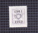 1961 Nr PRE714** Zonder Scharnier.Heraldieke Leeuw:5c.Opdruk 1961-1962.OBP 8,5 Euro. - Typos 1951-80 (Chiffre Sur Lion)