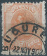 ROMANIA - ROUMANIE - RUMANIEN,50B Orange,Oblitérée 1902 Bucharest - Used Stamps