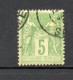 FRANCE   N° 105   OBLITERE  COTE 3.00€    TYPE SAGE - 1898-1900 Sage (Type III)