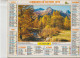 Almanach Du Facteur 1995, Le Mont-Blanc (74) Au Printemps / Vallée Des Hautes-Alpes En Automne, OLLER - Big : 1991-00