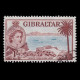 GIBRALTAR STAMP.1953.1sh Red Brn & Bl .SG.154.Used. - Gibraltar