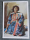 Mongolia -  Woman In Mongolian Folk Costume-- Rare Old Soviet Postcard 1959 - Mongolia