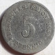 DEUTSCHLAND /GERMANY : 5 ORE 1889 J KM 3 SS ! - 5 Pfennig