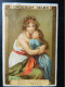 CHROMO  CHOCOLAT IBLED     ( 10,5  X 7   Cms)  MUSEE DU LOUVRE    PORTRAIT DE MME LE BRUN ET DE SA FILLE - Ibled