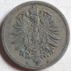 DEUTSCHLAND / GERMANY :10 PFENNIG 1876 E KM 4 XF - 5 Pfennig