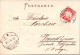 Nürnberg Panorama (Prägekarte) (Stempel: Nürnberg 1903, Nach Norwegen) - Nuernberg