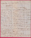ESPAGNE SPAIN BACELONA CURISE ESPANA 1852 ENTREE PAR PERPIGNAN POUR MARSEILLE LETTRE - ...-1850 Prefilatelia
