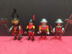 Delcampe - Figuras Castillo Del Dragon Fortaleza Medieval Playmobil Geobra Famobil - Playmobil