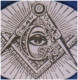 Twickenham Lodge No. 4278 Seeing Eye Pictorial Postmark Was In Use For One Day Only, Freemasonry Masonic Cover READ DESC - Francmasonería