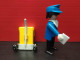 Figura Cartero Correos Playmobil Geobra Famobil Años 80-90 - Playmobil