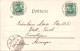 Gruss Aus Borna, Bez. Lepzig  (Stempel: Borna 1903, Nach Norwegen) - Borna