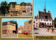 72972703 Poessneck Markt Mauritiusbrunnen HO Hotel Posthirsch Neubauviertel Rath - Pössneck