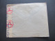 Delcampe - Norwegen 1942 POW Kriegsgefangenenpost Zensurstreifen OKW Zensur Geöffnet Res.Lazarett IV Stettin Hermann Göring Schule - Covers & Documents