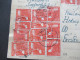 Kontrollrat Arbeiter Nr.945 ZF 10-Fachfrankatur Währungsreform 23.8.1948 Stempel München 23 Nach Fürstenwalde Spree - Lettres & Documents