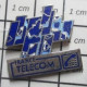 715A Pin's Pins / Beau Et Rare / FRANCE TELECOM / PUZZLE DE NUAGES BLEUS - Telecom De Francia