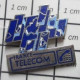 715A Pin's Pins / Beau Et Rare / FRANCE TELECOM / PUZZLE DE NUAGES BLEUS - France Telecom