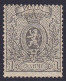 Belgique - N°23A ** 1c Gris "Petit Lion" 1866/57 - Certificat Michaux - 1866-1867 Blasón